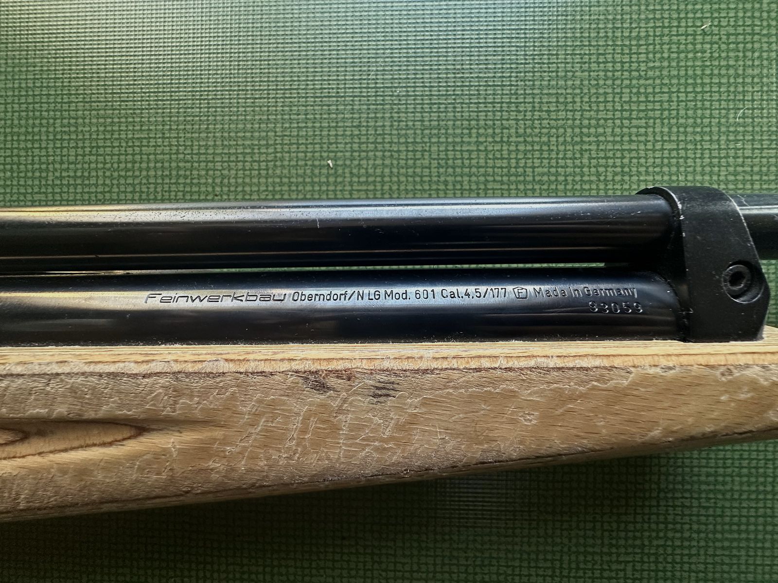 Luftgewehr Feinwerkbau 601 ohne Visierung