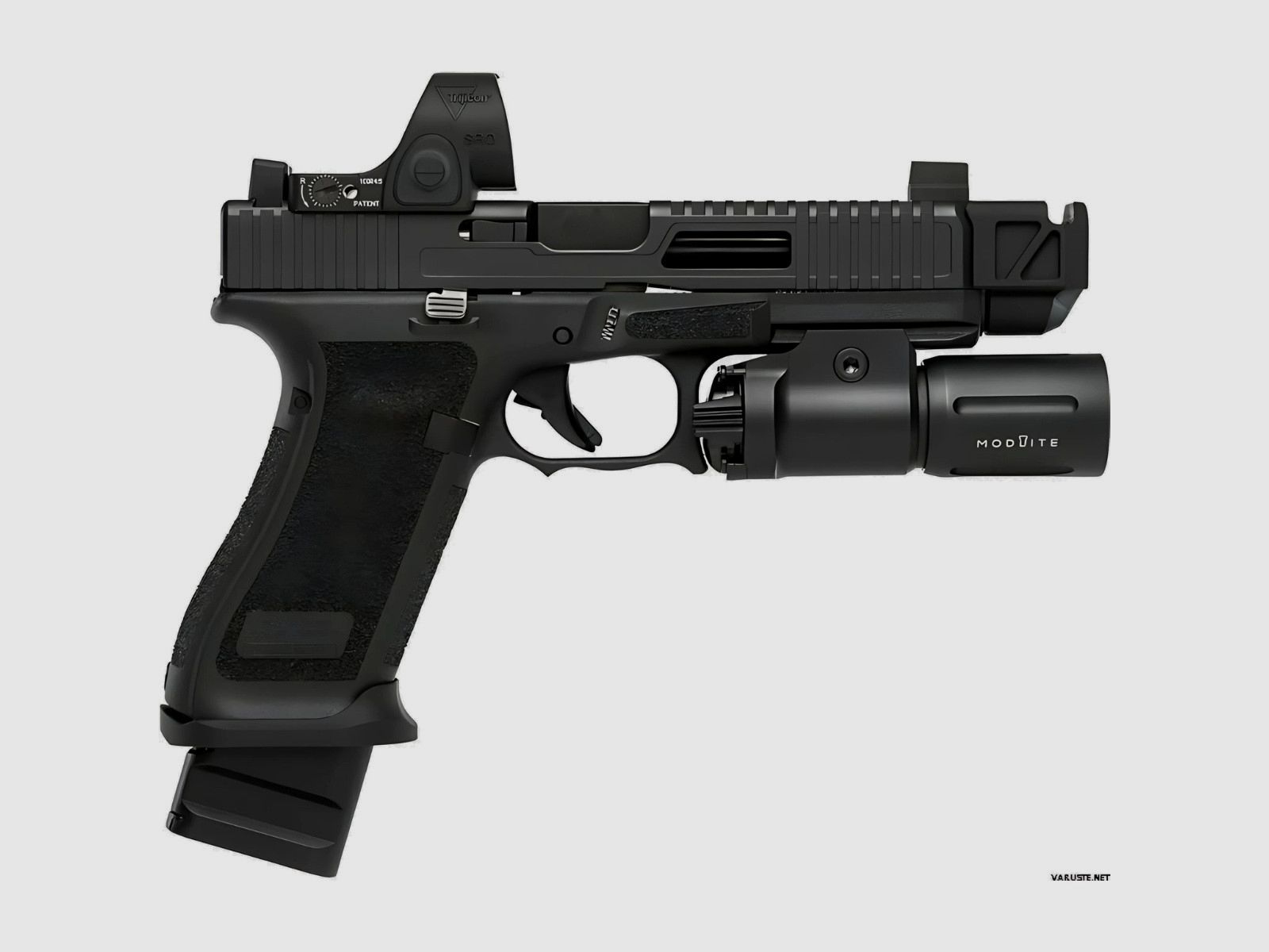 Modlite - Linterna para pistola PL350 PLHv2 Complete BLK, imagen 6 de 9