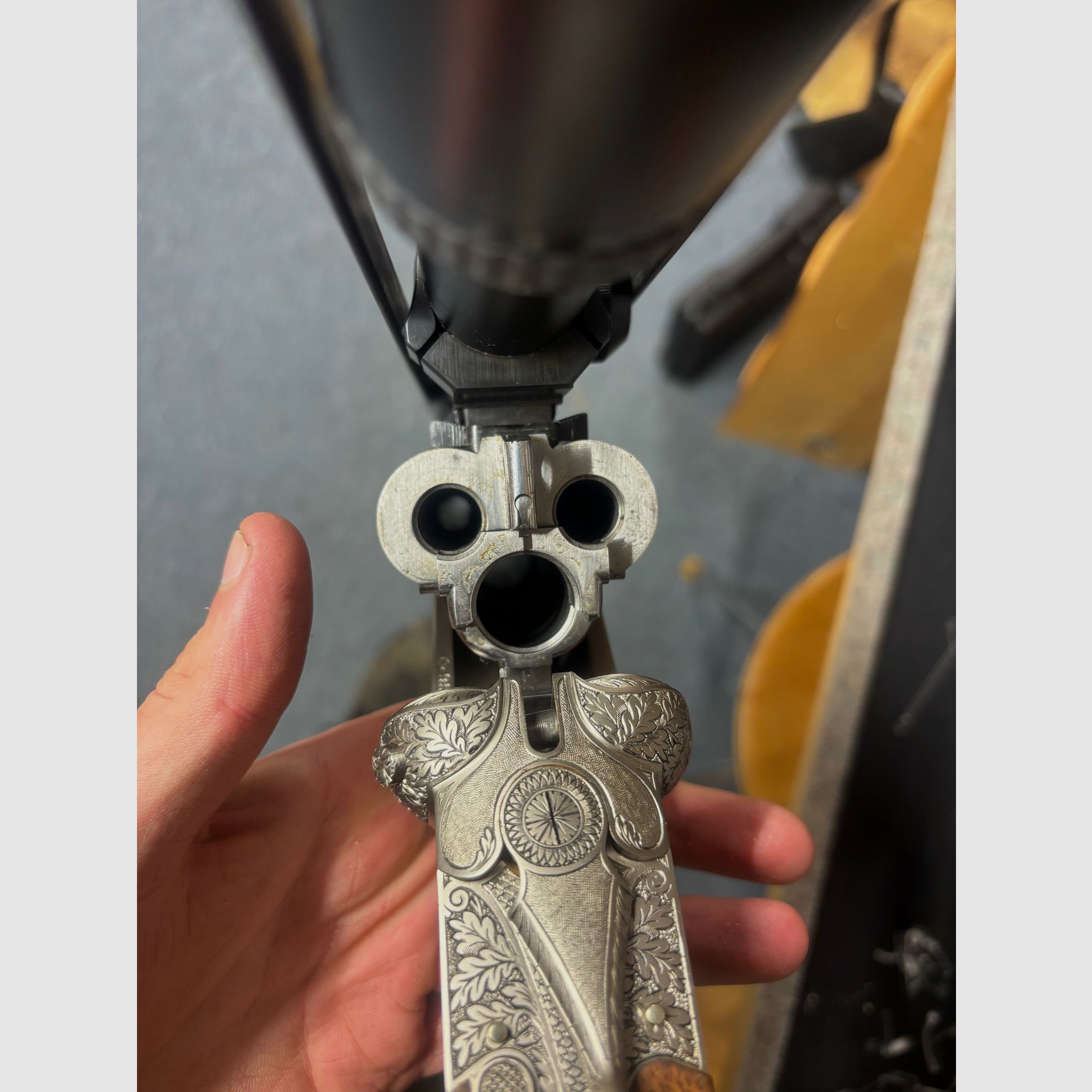 Krieghoff Neptun Primus drilling (doppelbüchsdrilling) 8x57IRS , 12/70