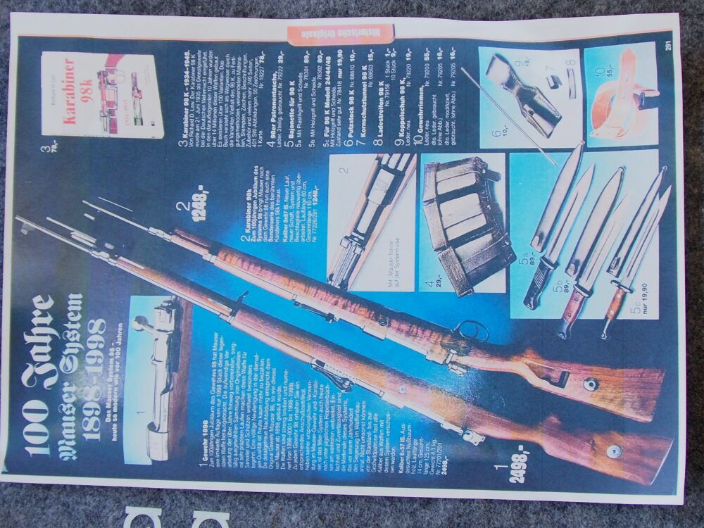 Mauser Oberndorf 98 K 100 Years Special Model