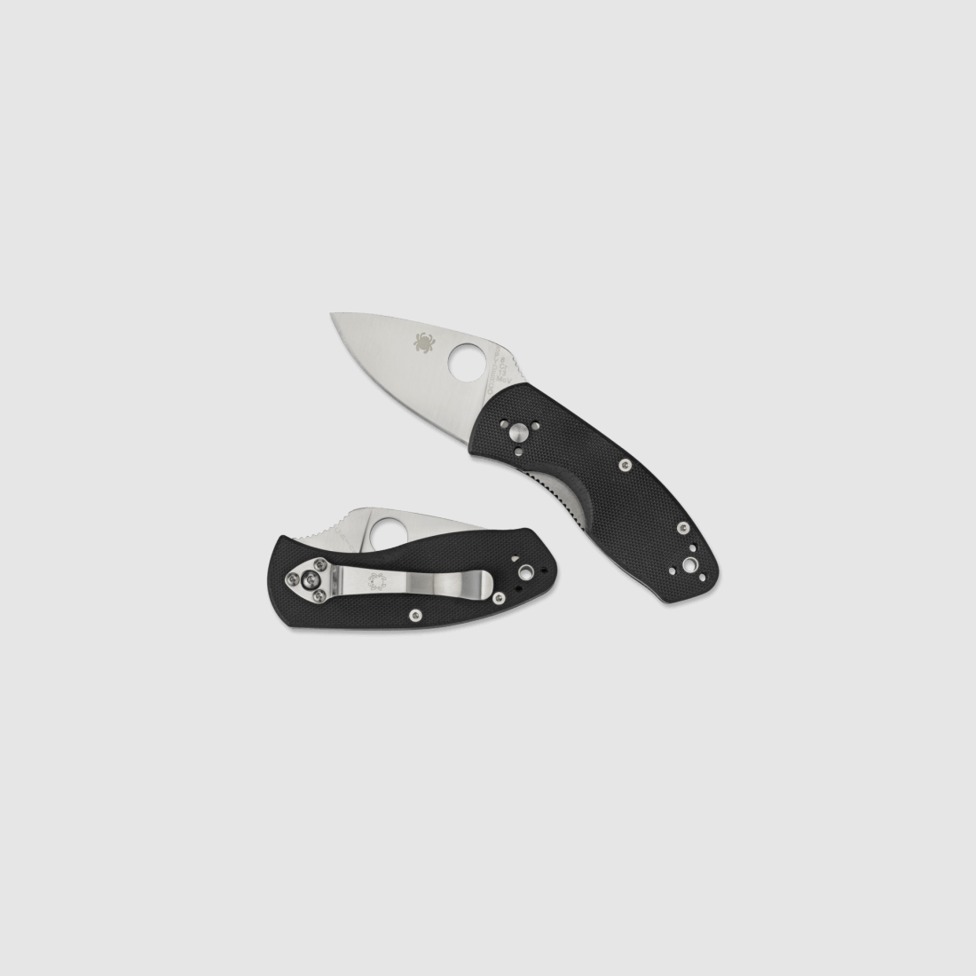Couteau de poche Spyderco Ambitious avec clip de ceinture