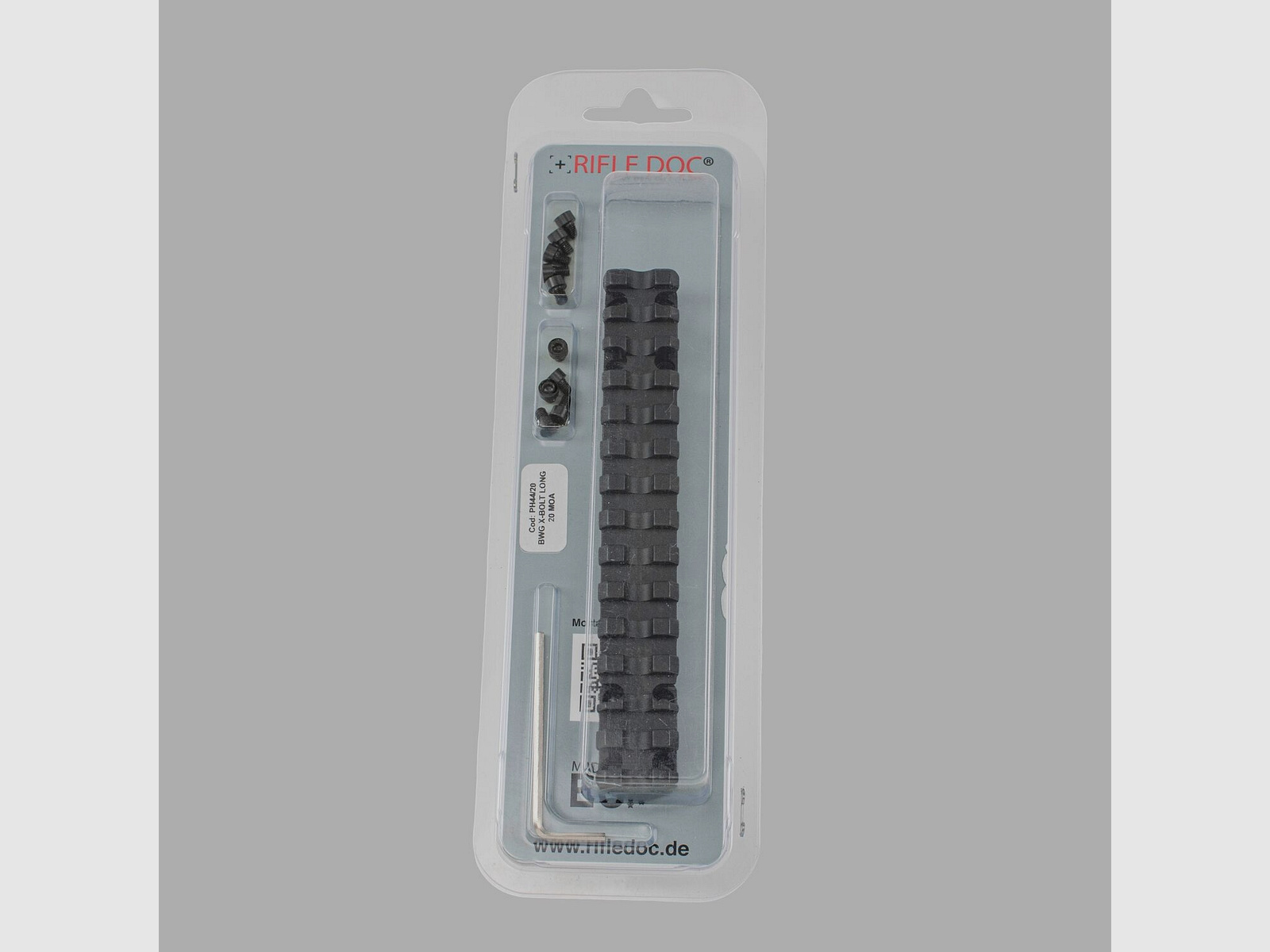 Rifle Doc Picatinny Weaver STEEL rail for BROWNING X-BOLT LA (Long Action)