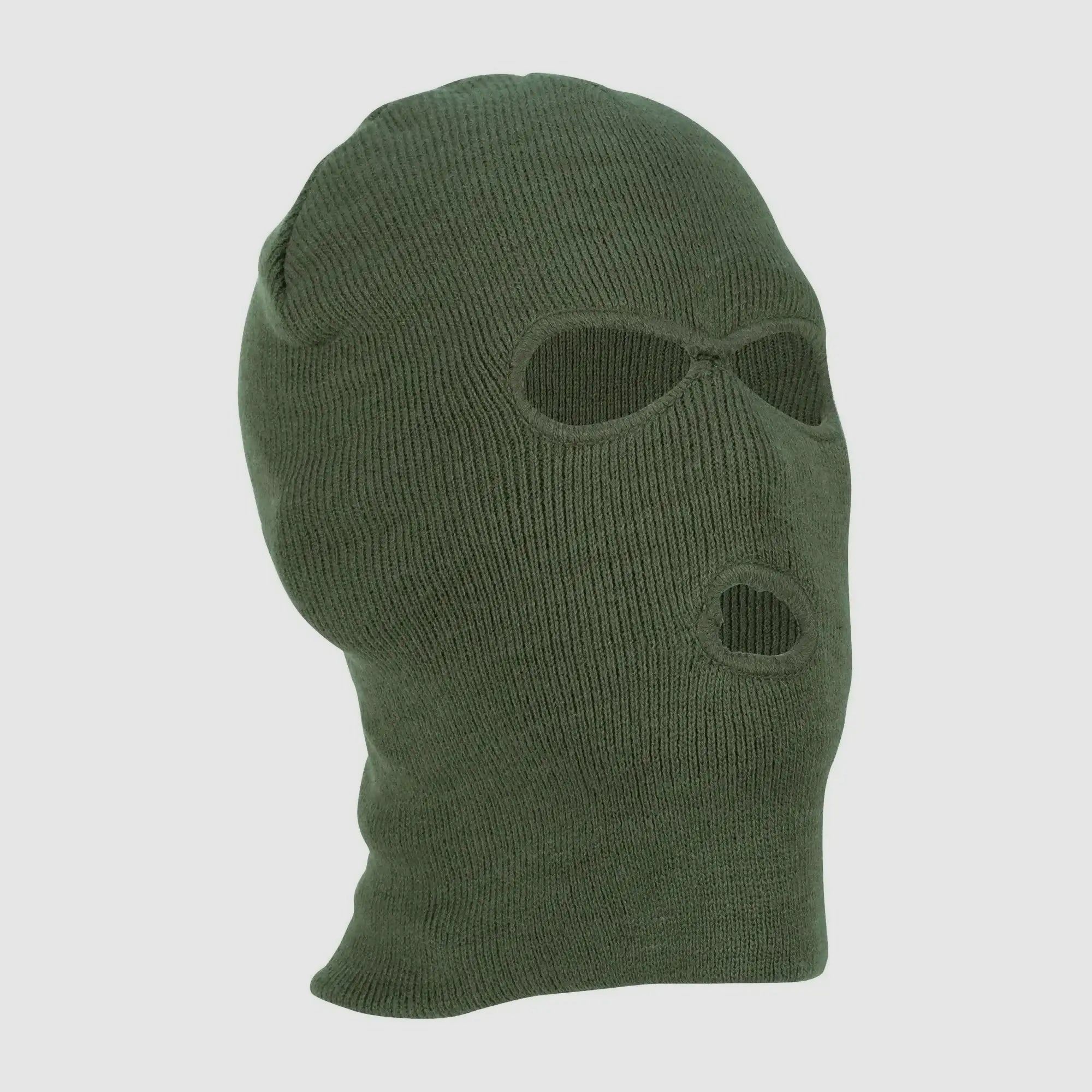 Mil-Tec Mil-Tec Head Hood Fine Knit 3-Hole - Olive