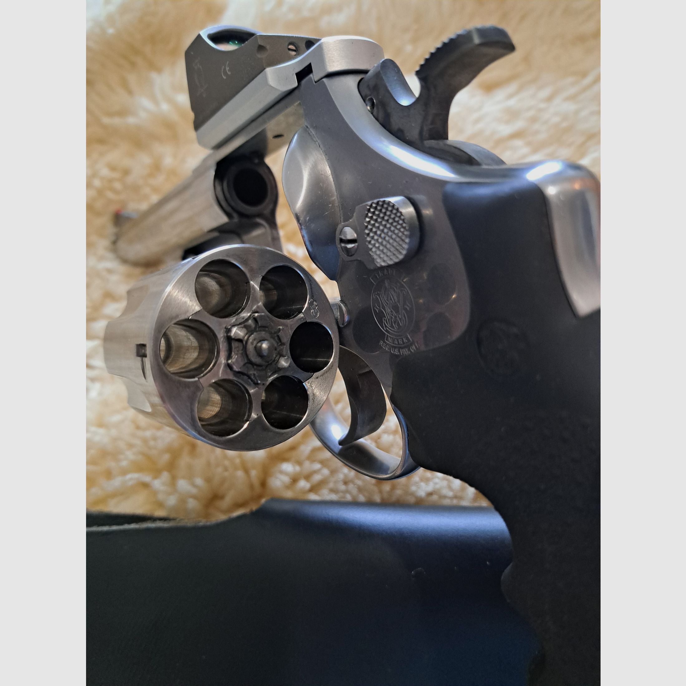 Revolver S&W Smith & Wesson 629-4  .44 Magnum 6,5" mit Docter Optics gebraucht , Bild 1 von 15