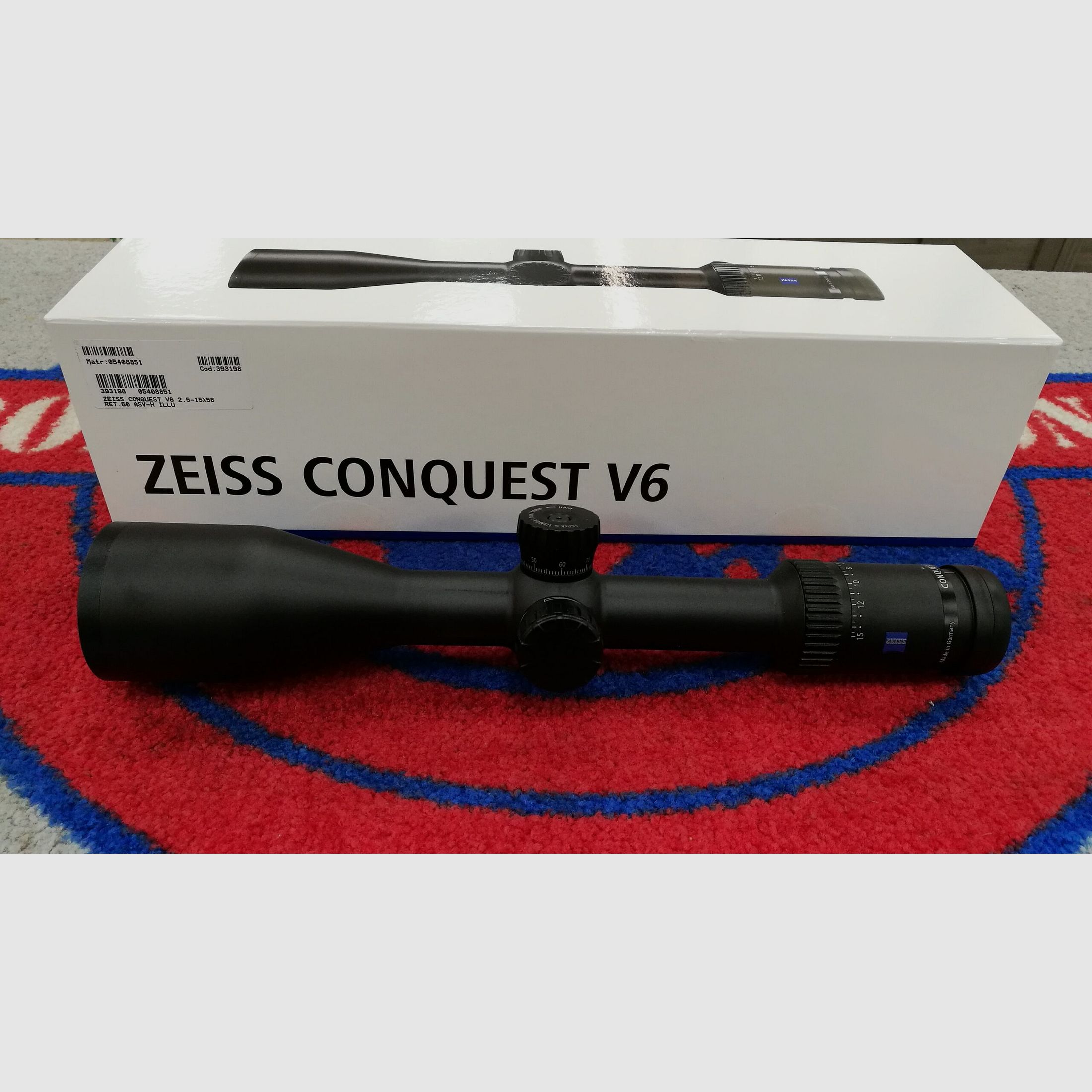 Zeiss Conquest V6 2.5-15×56 i ASV-H, Bild 1 von 3