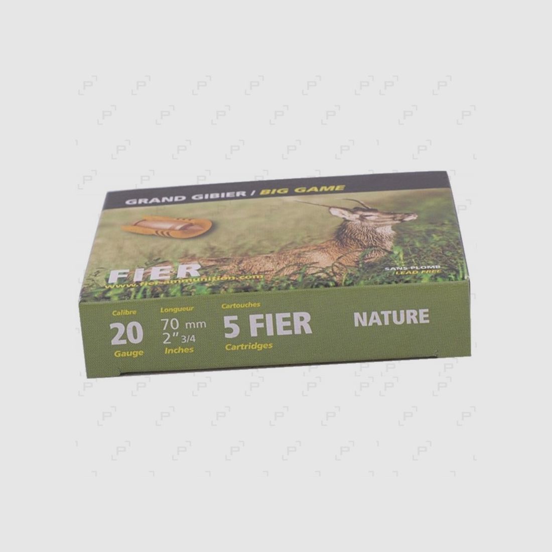 Bleifreie Kugelpatronen FIER Kal. 20/70 - FIER NATURE, Bild 1 von 5