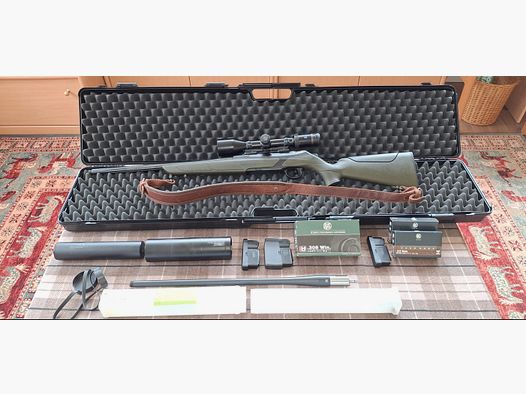 Repetierbüchse Merkel RX Helix mit Austauschlauf