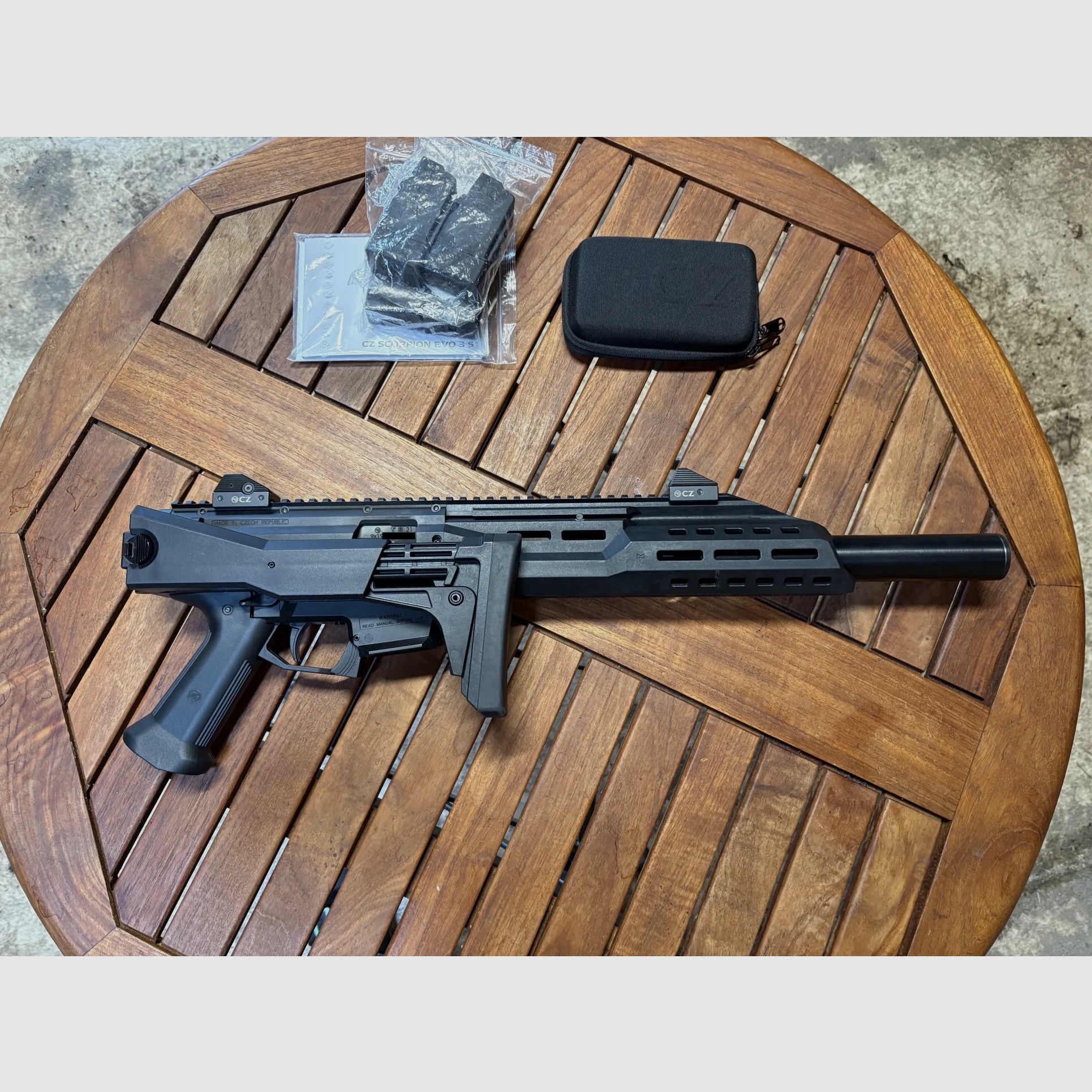CZ Scorpion EVO3 S1 Carbi, 9mm Luger