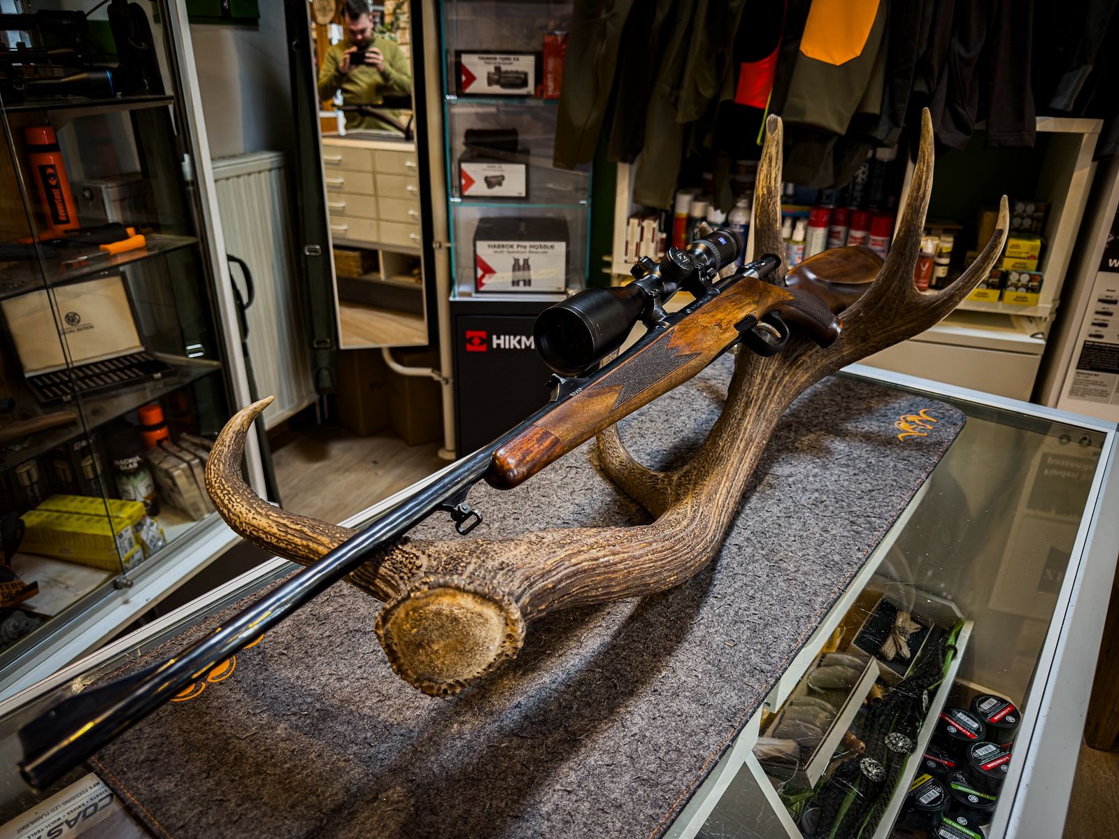 Steyr Mannlicher M 9,3x62 mit Zeiss HT 3-12X56