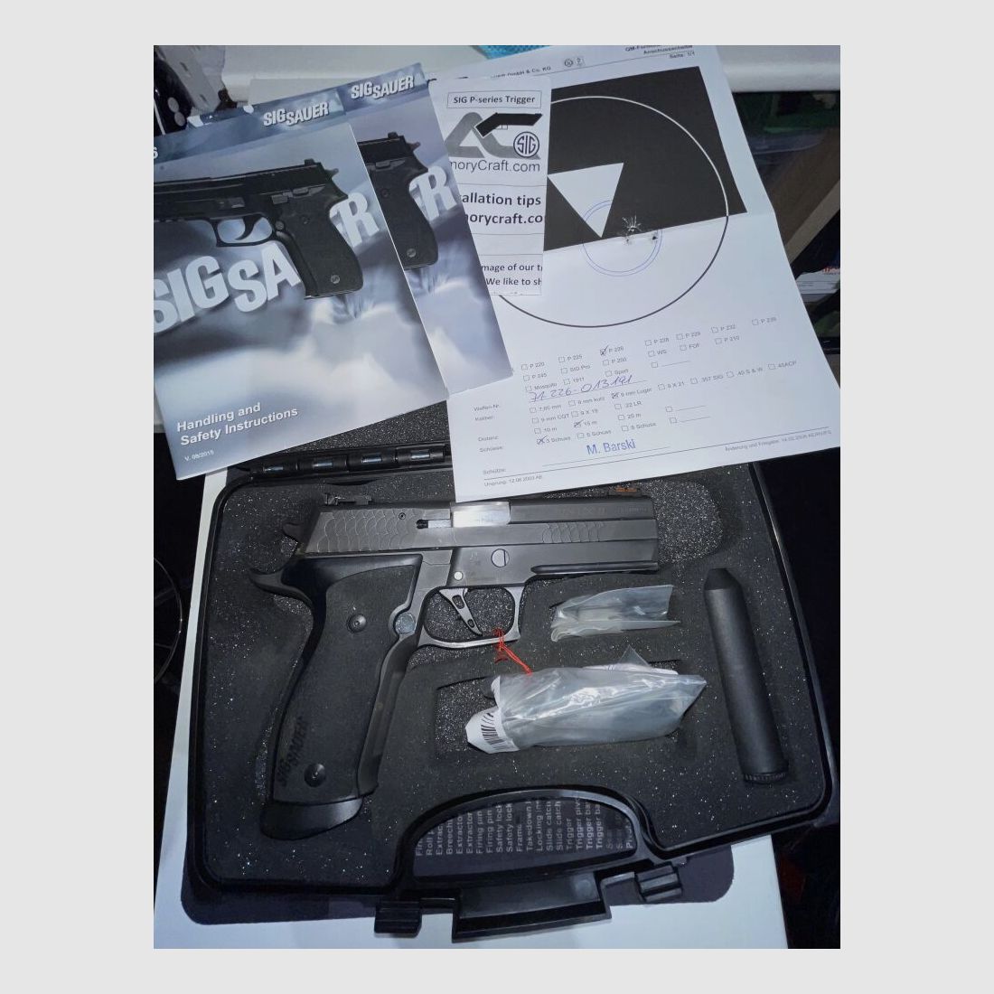 SIG Sauer P226 LDC II CLUB30 - Fullset! Top für IPSC!