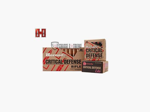 20 cartuchos HORNADY Critical Defense 44 Spcl 165 Gr Ftx