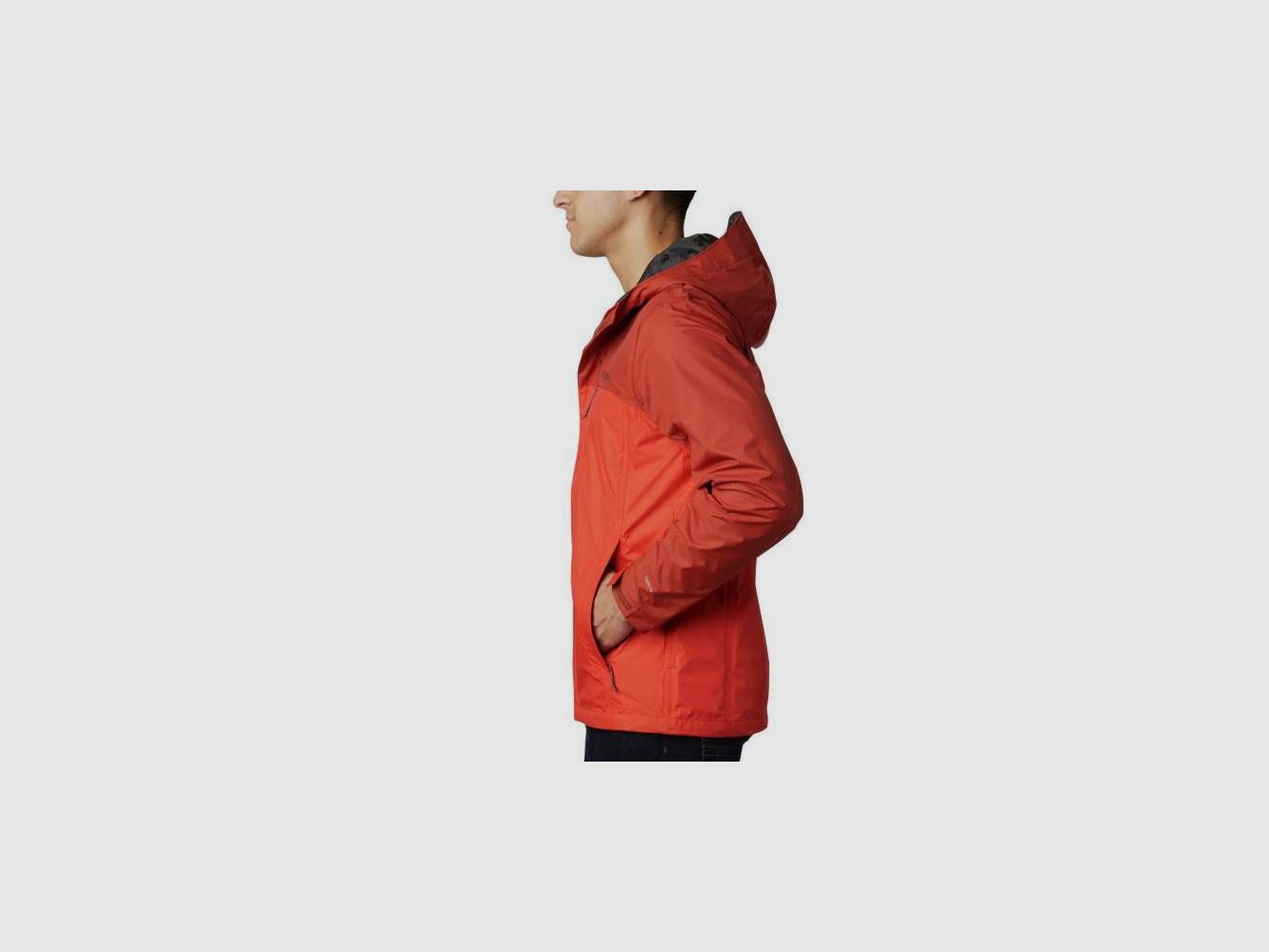 Regenjacke Columbia Pouring Red Herren, Bild 2 von 4