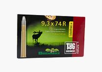 Brenneke 9.3x74R TUG Nature + - 14.26g/220grain rifle cartridges lead-free
