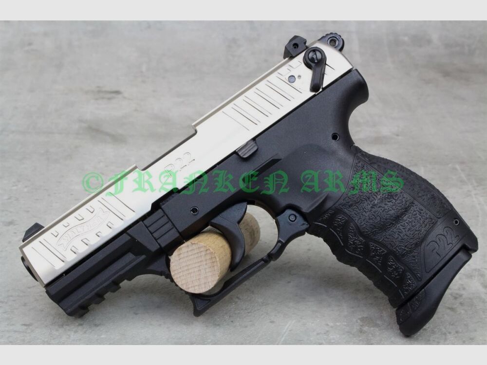 Walther P22Q 9mm P.A. Nickel