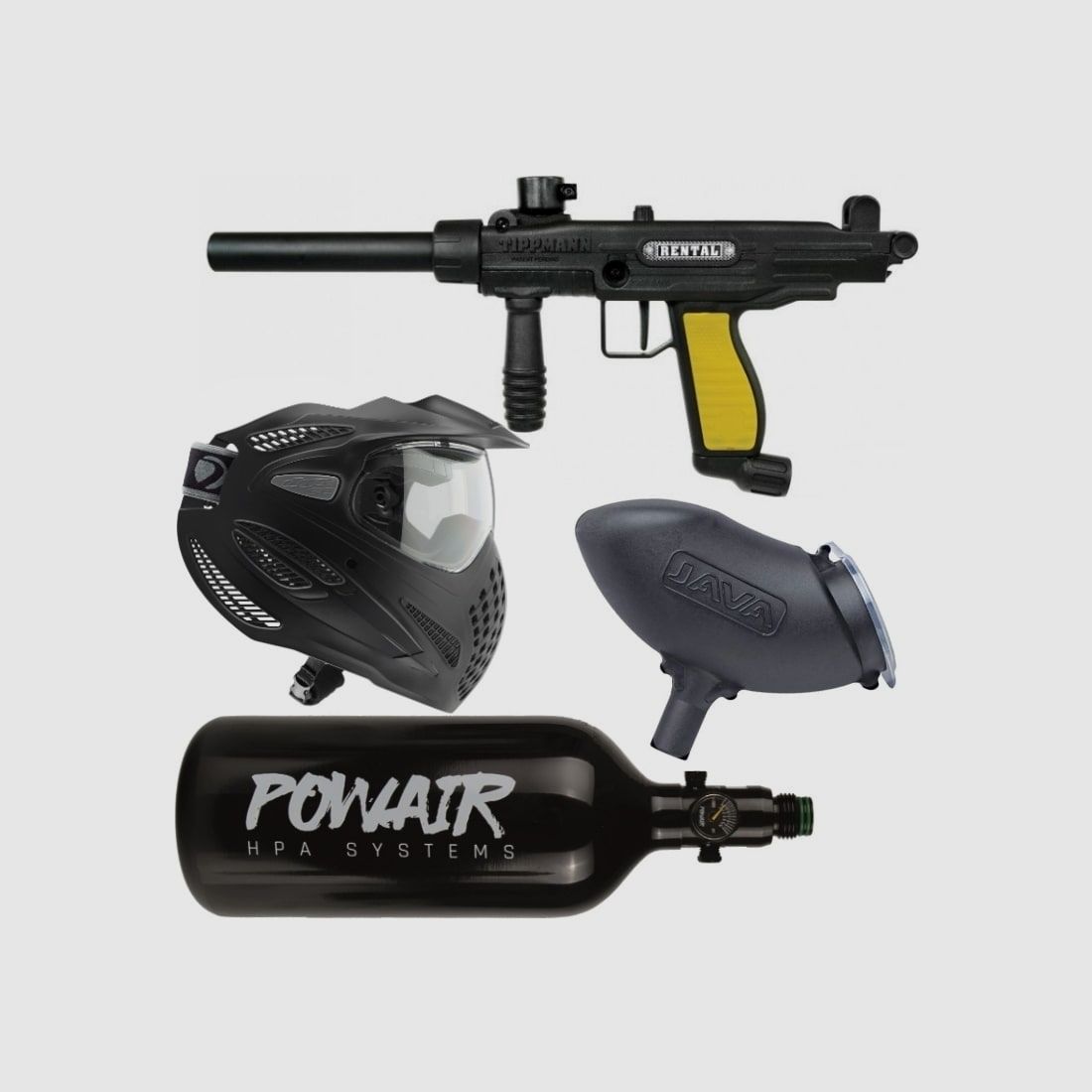 Tippmann FT-12 Paintball Markierer Komplettset