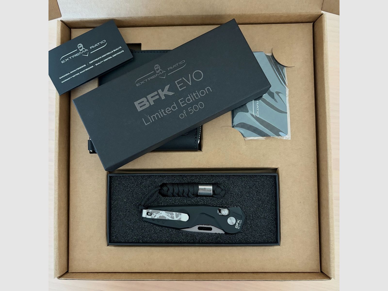 EXTREMA RATIO BFK EVO Édition Limitée - La Boîte de Transport