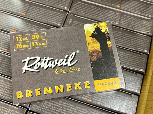 Brenneke Rottweil 12/76 Magnum 39g 600gr