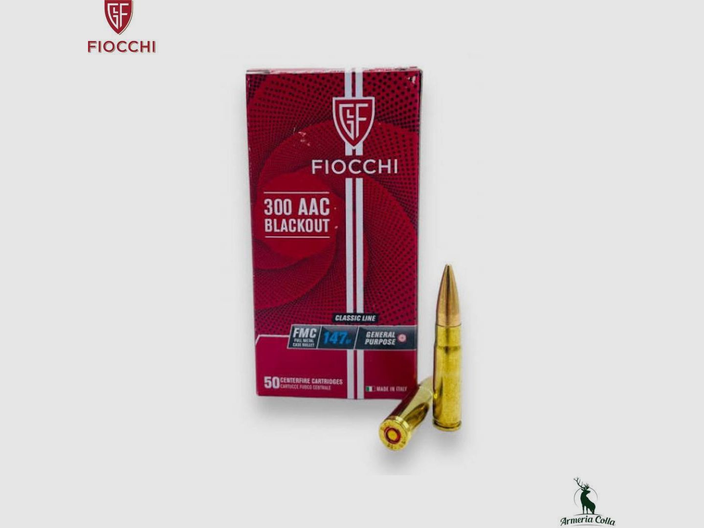 Fiocchi Munitions Fmc cal. .300 BlackOut 147gr. art. 703009