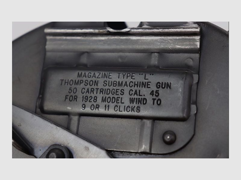 Original Thompson 1928 Drum Magazine aus Wk2