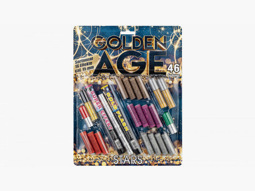 GOLDEN AGE EFFEKTSORTIMENT - 46 TLG - 15 MM
