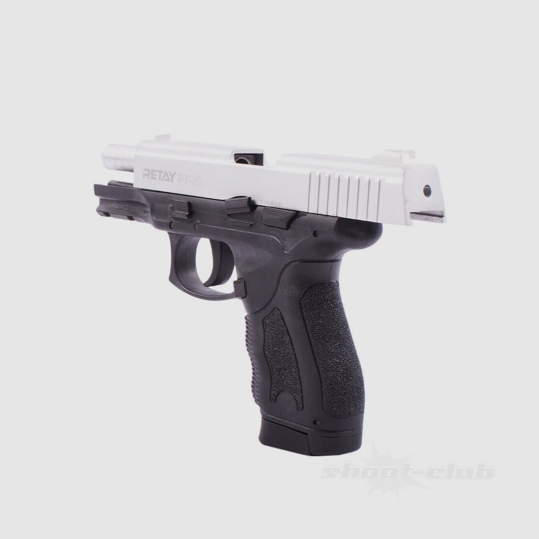 Retay Retay PT-23 9mm P.A.K. nickelfarbenes Cerakote-Finish