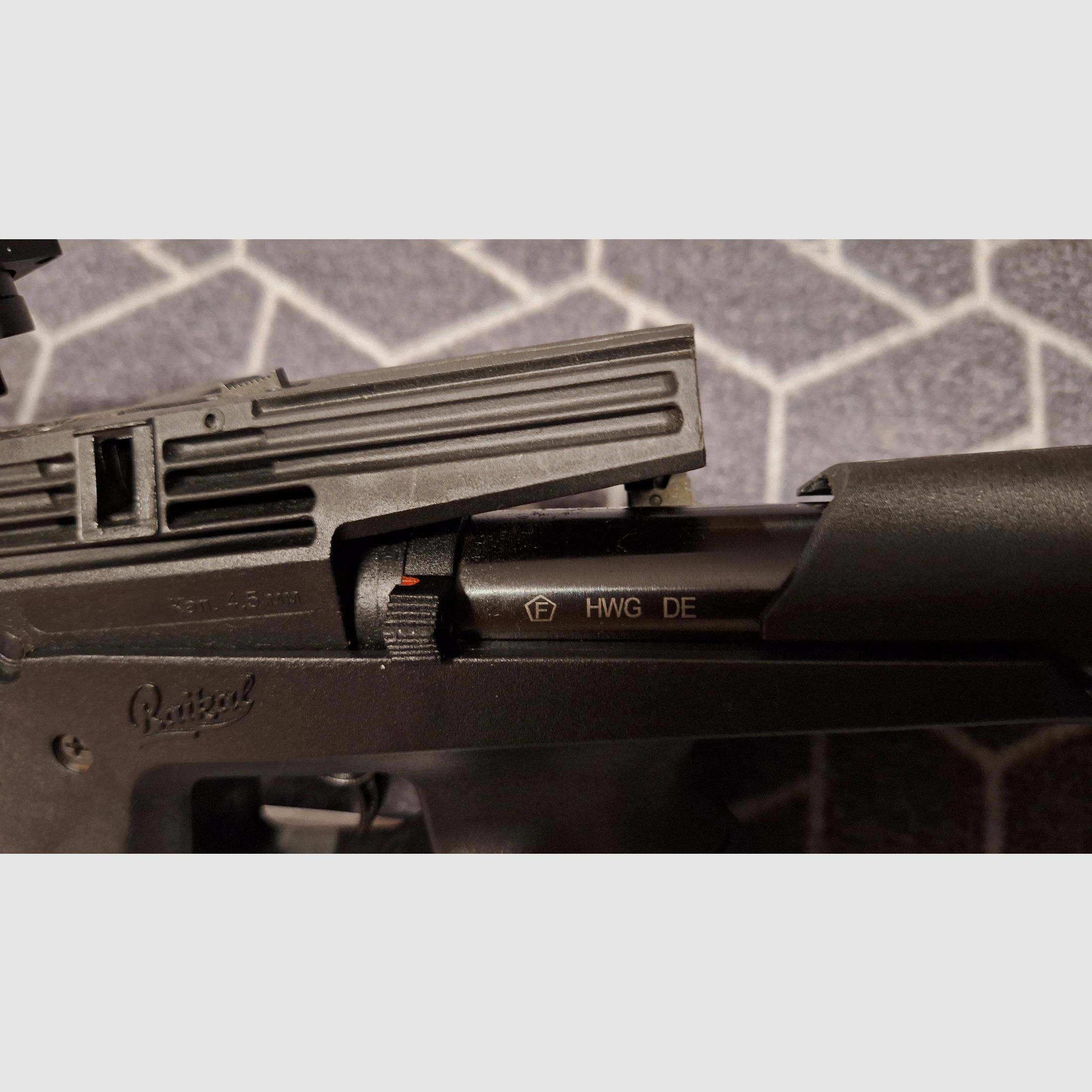 Baikal IJ61/MP61 Federdruck Seitenspanner mit Reddot - Rarität für Sammler!