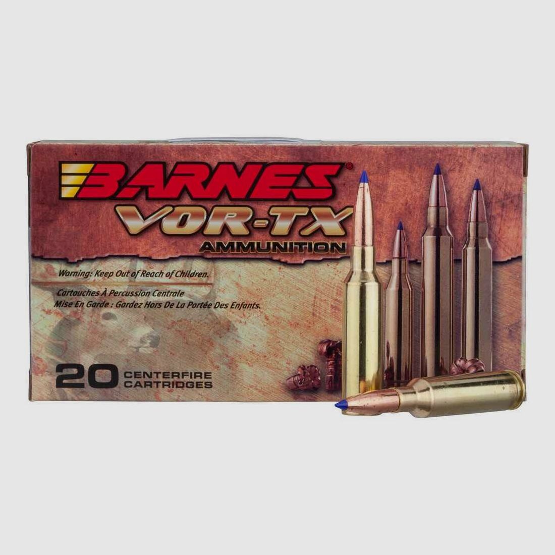 6,5 Creedmoor Vor-TX TTSX 7,8g/120grs. Barnes