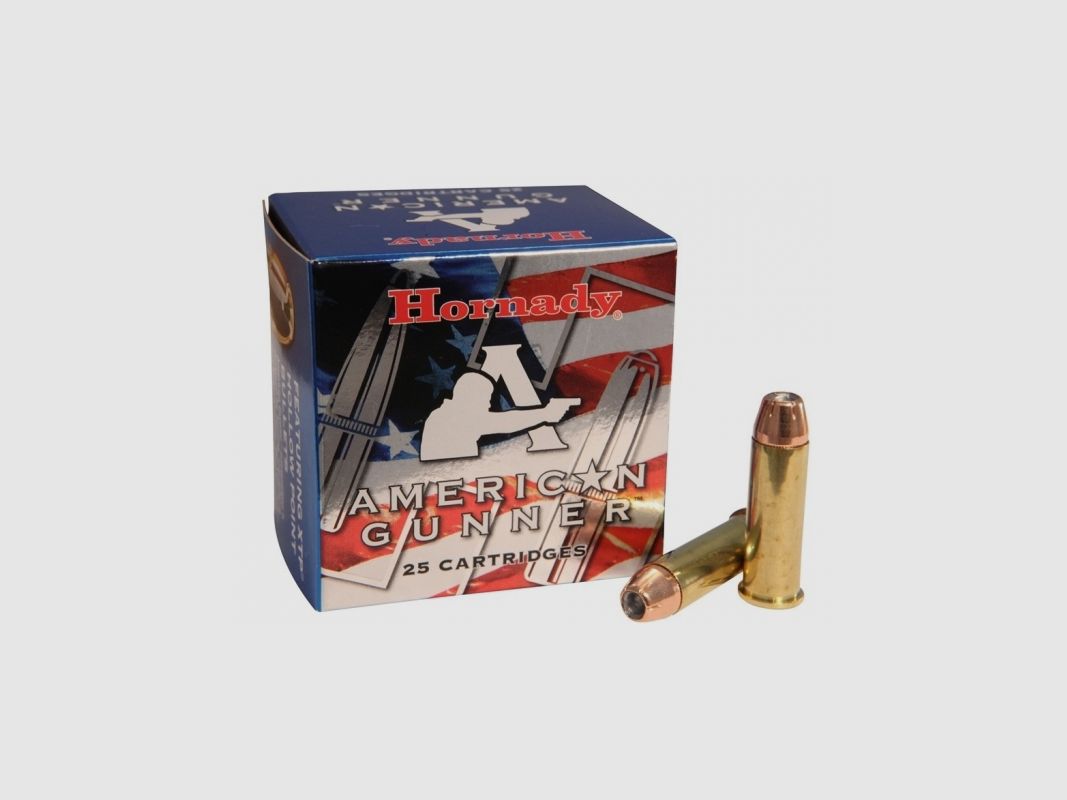 HORNADY AMERICAN GUNNER .38 SPECIAL 125GR XTP 25 UDS