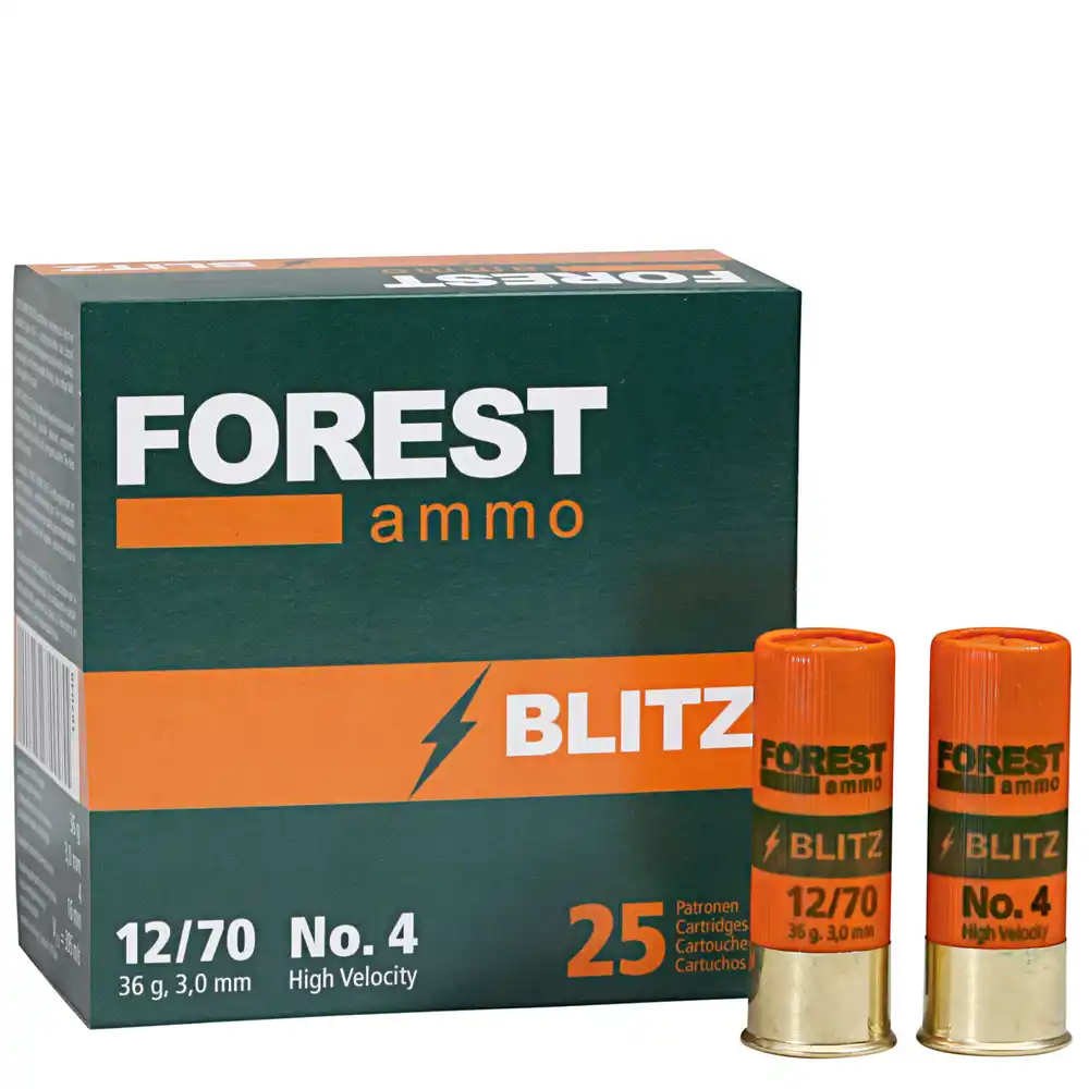 Forest Ammo 12/70 Blitz HV 3,0mm / 36g