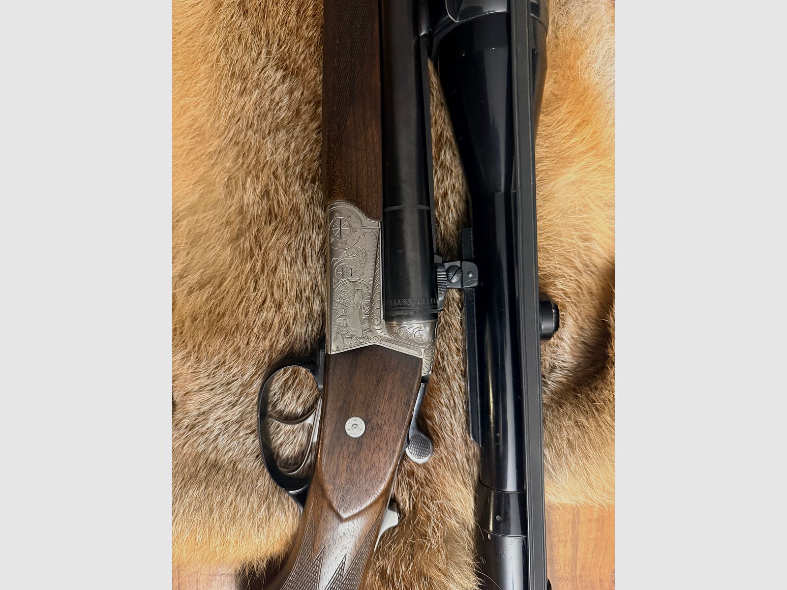 Krieghoff Mod Trumpf con grilletto a sfera separato