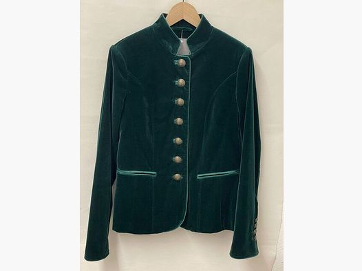 Lodenfrey Blazer in Velluto Trachten Verde
