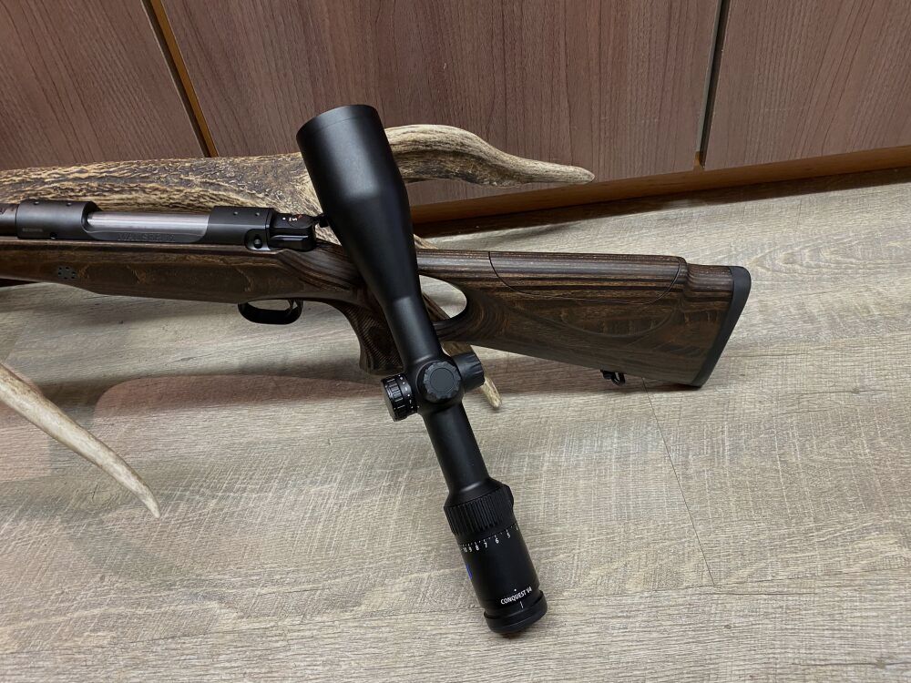 Mauser M12 Big Max, z Zeiss Conquest V4 3-12x56