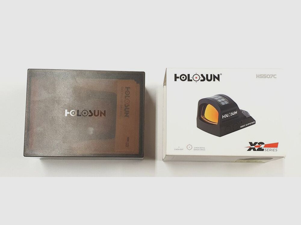 Holosun HOLOSUN Dot Sight CLASSIC HS507C-X2 Rotpunktvisier, gebraucht, Bild 2 von 6
