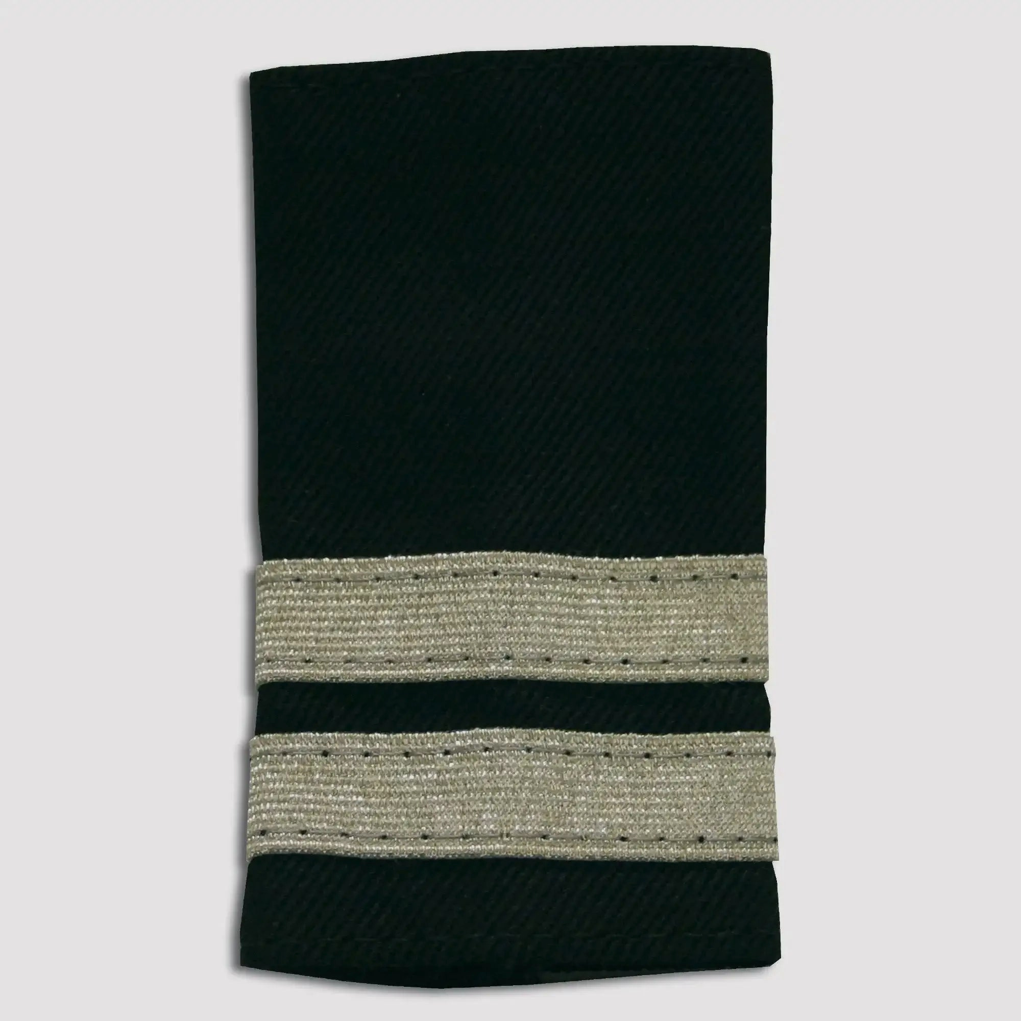 Insignia de rango original de la Bundeswehr - 2 franjas / negro