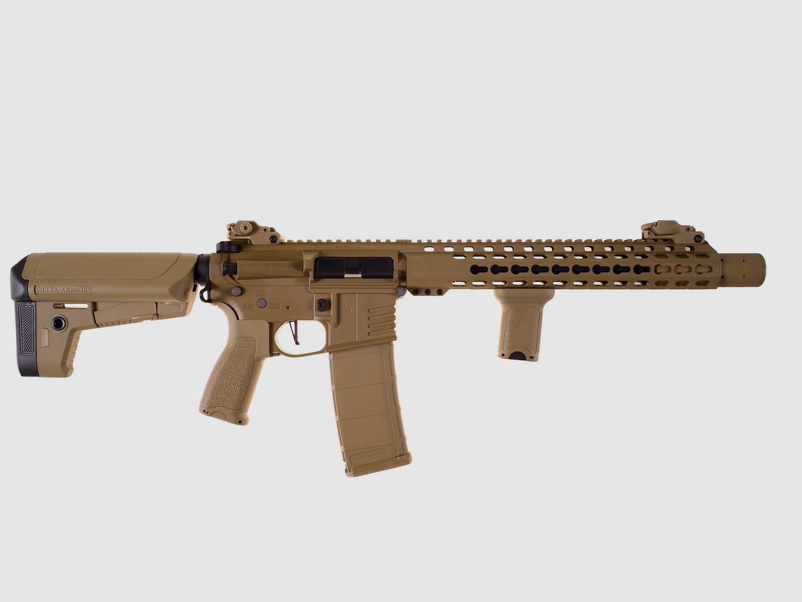 AR15 SilentOps DMR ALPHA Full Metal (Tan) max. 0,5J Delta Armory