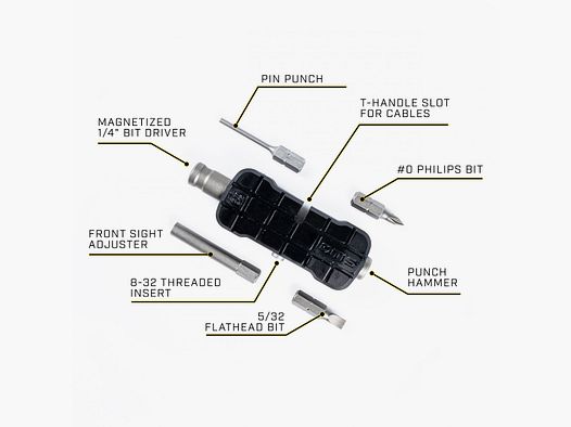 Otis 8-in-1 Pistol T-Tool per Glock