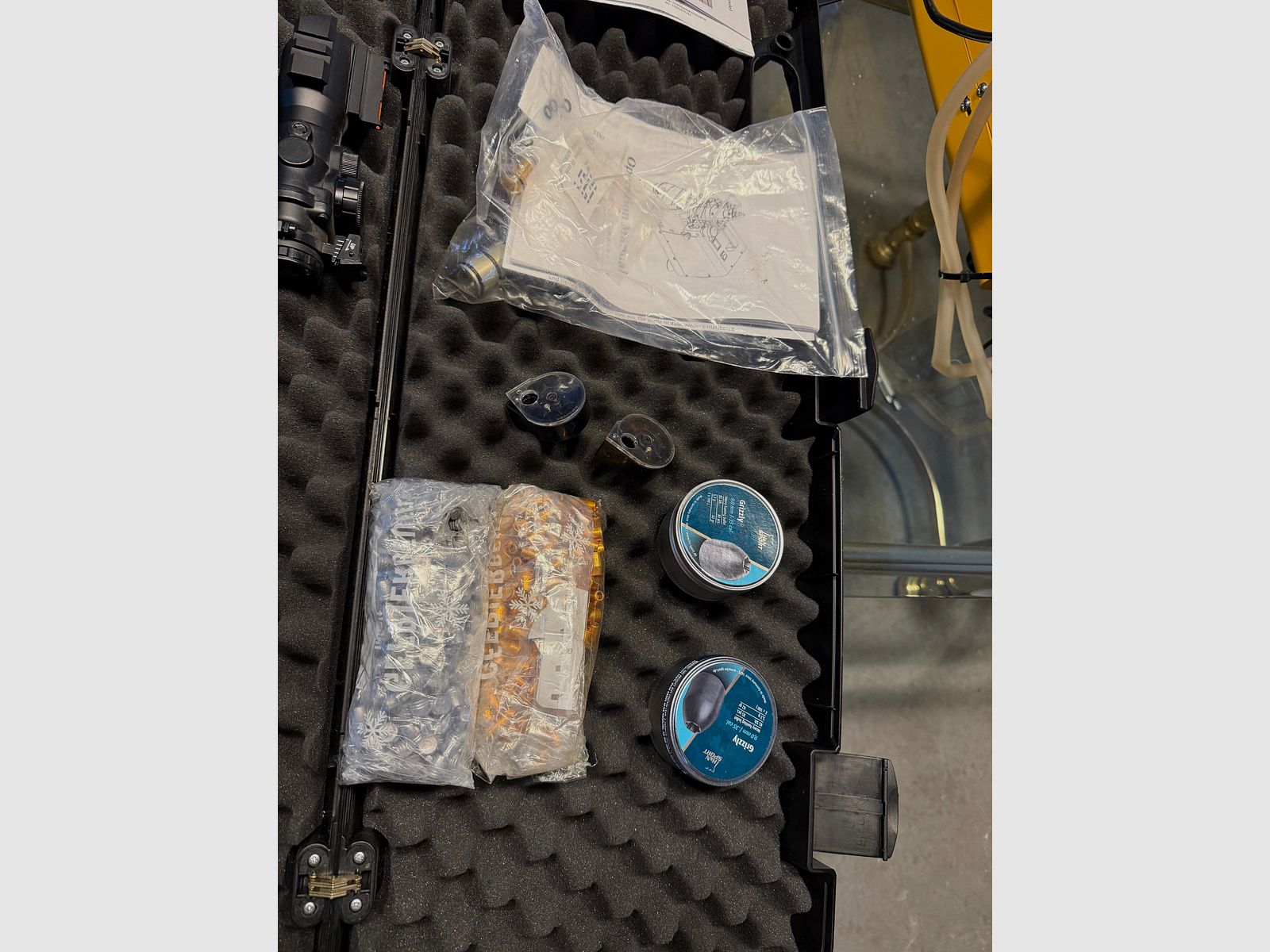 AEA HP Max PCP-luchtgeweer met ZF OVP luchtcompressor enz.