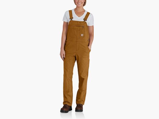 Carhartt Crawford Suspender Pants Women's Carhartt® Brown XL
