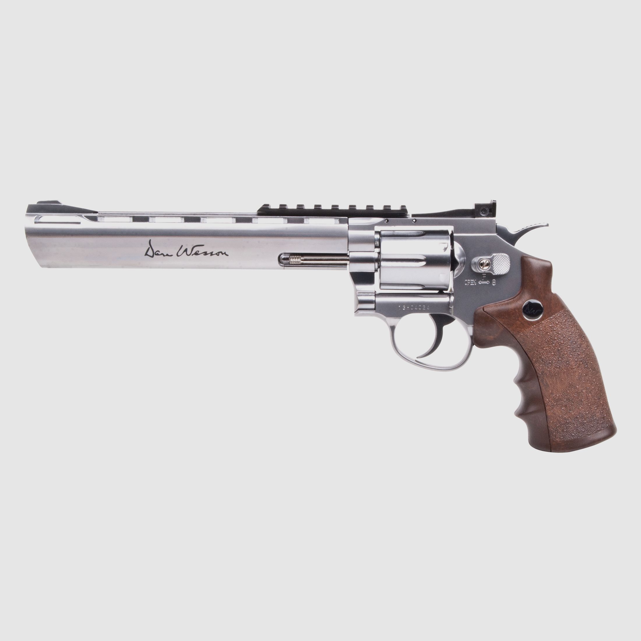 Dan Wesson 8" Argento 4,5mm BB - Aria compressa Co2
