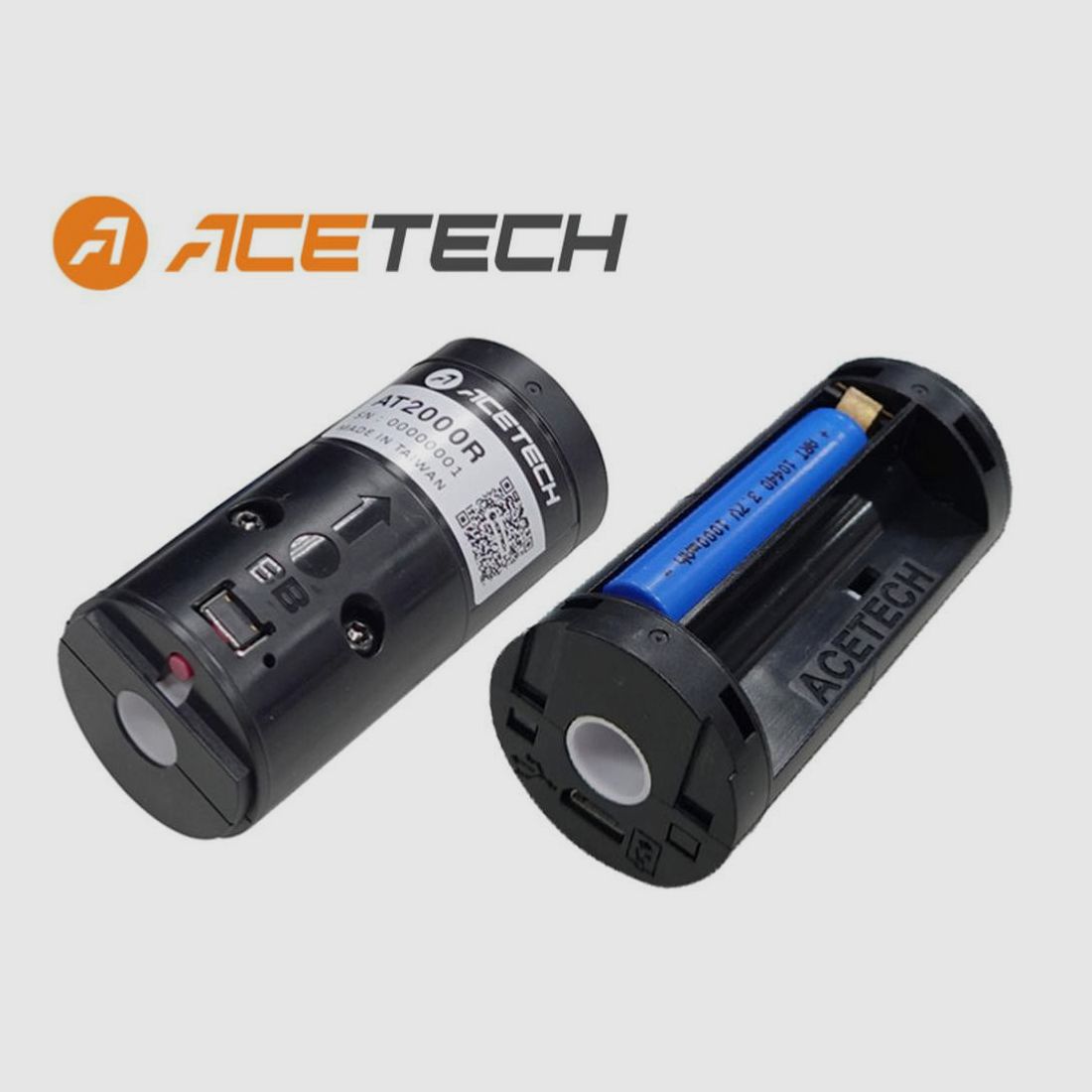 Tracer Airsoft Acetech AT2000R - Traceur LED Rechargeable - Précision et Fiabilité en Match, image 4 sur 5