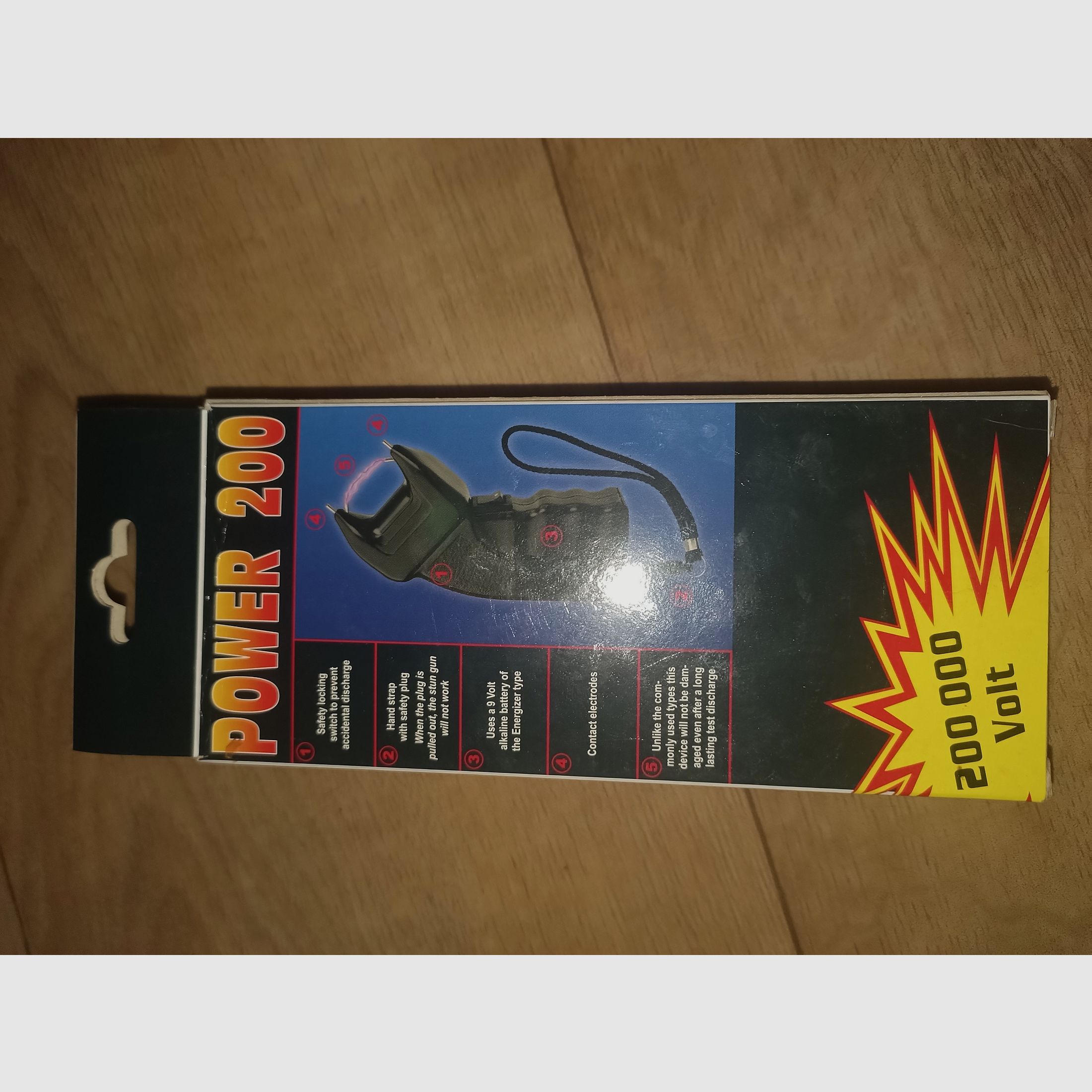 Remaining stock 2x electric shockers 200000 with PTB approval new