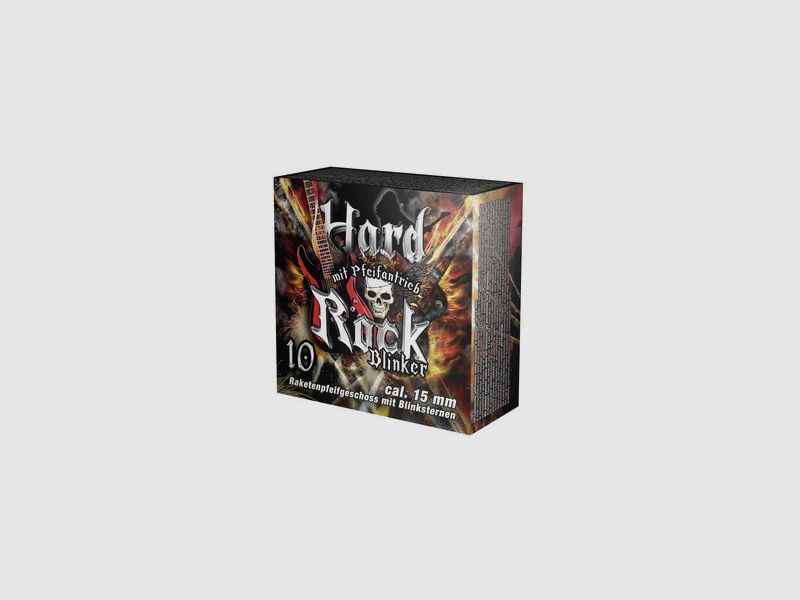 HARD ROCK BLINKER - 10 SCHUSS - 15 MM