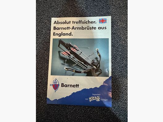 Barnett Armbrust Neu