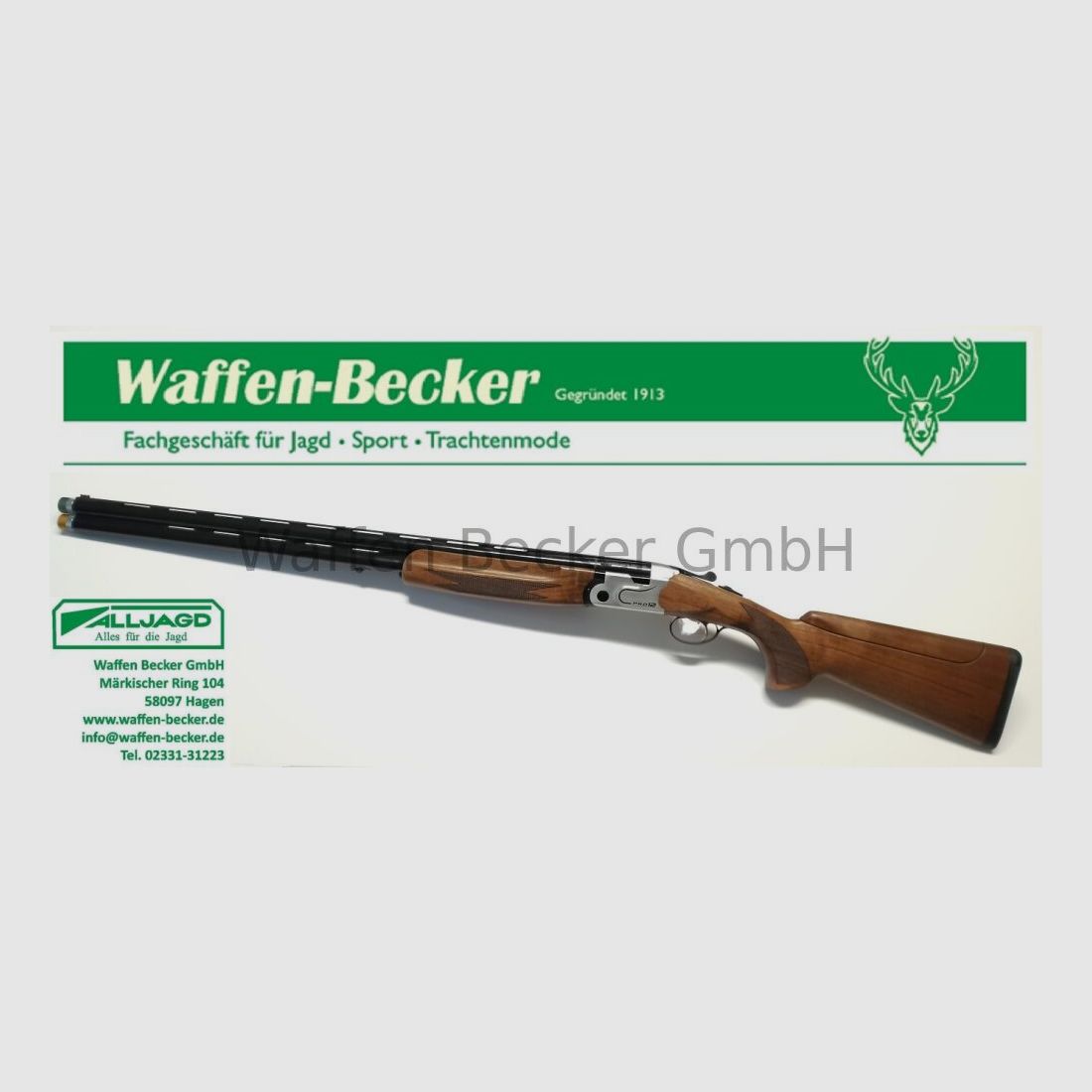 Brenner BF20 Pro12 76cm barrel, caliber 12/76 with steel shot firing