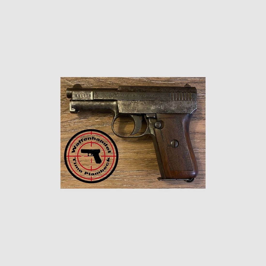 Sammlerwaffe Pistole MAUSER-WERKE A.G. OBERNDORF A.N Modell: 1910