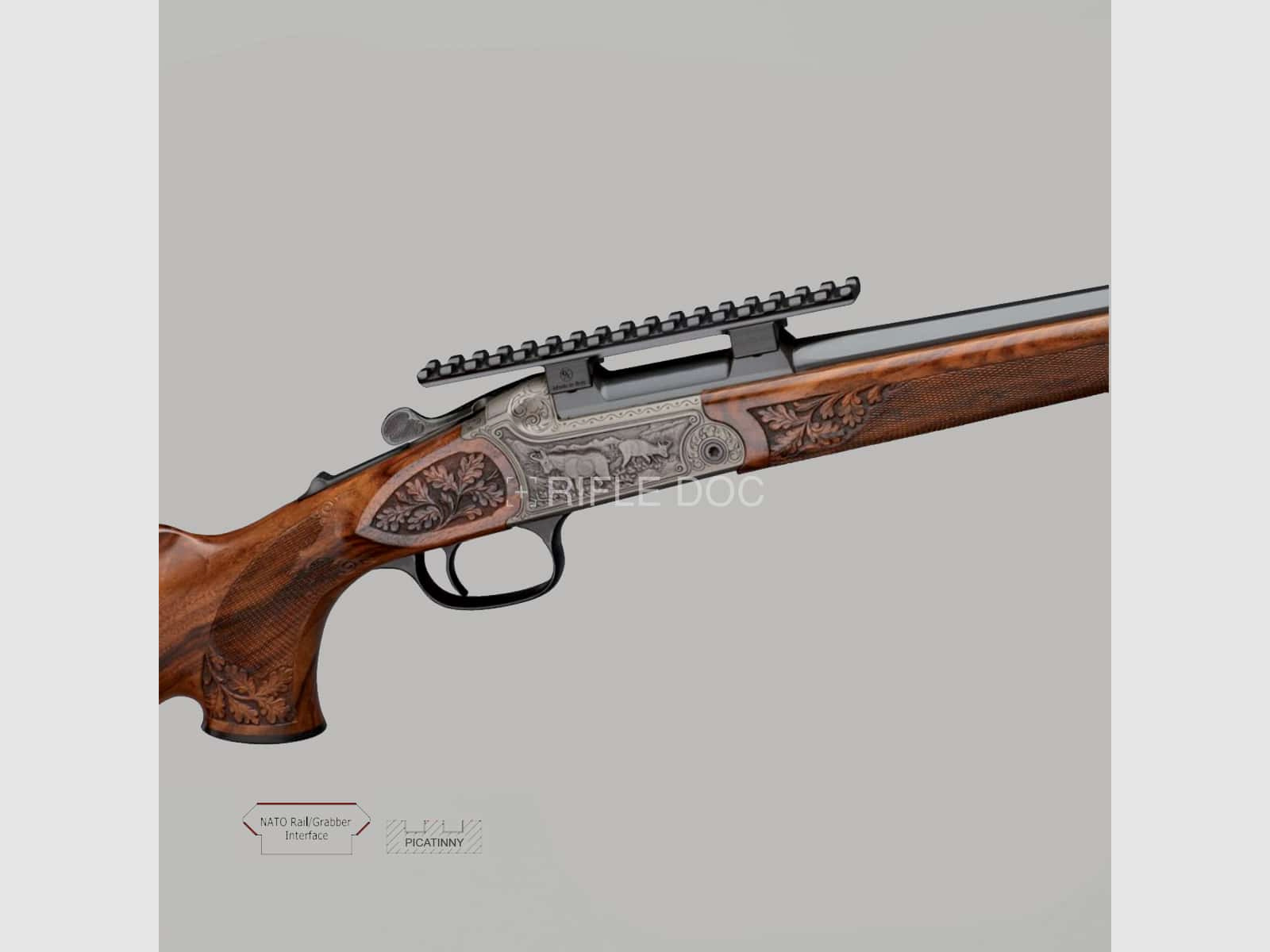 Picatinny Rail BLASER SATTELMONTAGE | 0, 20 MOA