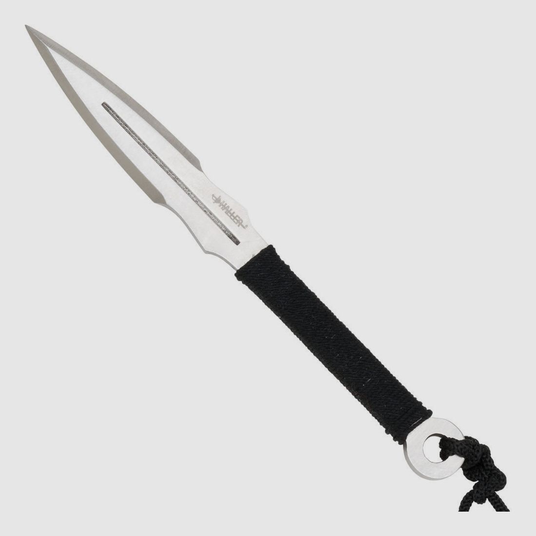 Throwing knife set including nylon sheath