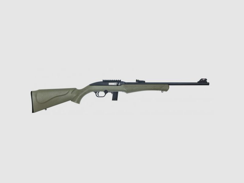 KK-SELBSTLADEBÜCHSE - ROSSI 7022 - .22LR - 18 ZOLL- OLIV