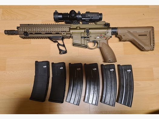 HK416 GBB métal intégral