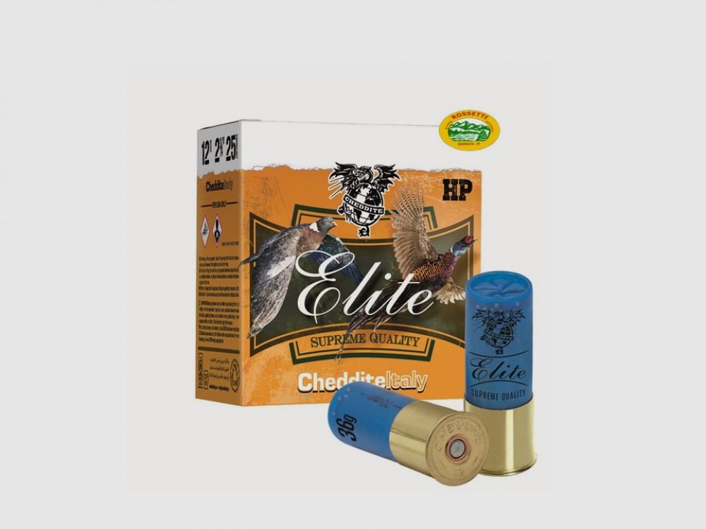 CHEDDITE Patronen ELITE HP Kal.12 gr.36 pb.5 spezielle Taube